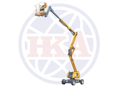 Boom Lift XCMG type XGA16AC (Full Electric) dengan jangkauan kerja 16 meter