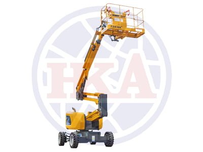 Boom Lift XCMG type XGA18 dengan jangkauan kerja 18 meter