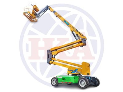 Boom Lift XCMG type XGA18AC (Full Electric) dengan jangkauan kerja 18 meter