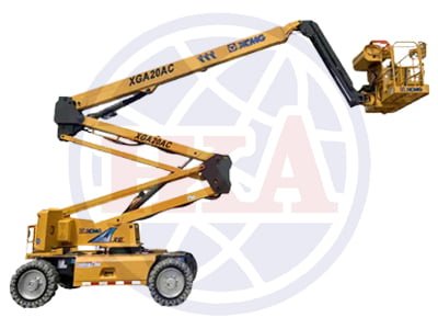 Boom Lift XCMG type XGA20AC (Full Electric) dengan jangkauan kerja 20 meter