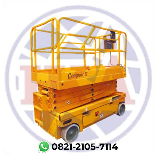 Rental Scissor Lift 12 Meter Harian-Mingguan-Bulanan-Tahunan Cikarang - Jakarta - Bekasi - Karawang - Subang – Bandung - Padalarang - Bogor - Depok - Tangerang - Bitung - Cilegon - Serang - Cikande - Cikupa - Cibitung - Sukabumi - Cianjur - Cirebon - Pekalongan - Demak - Batang - Semarang - Madiun - Gresik - Sidoarjo - Surabaya